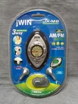 Jwin Micro Am/fm Pocket Radio, Stereo Earphone, Bass Boost, Night Glow, 3-WAY. Fixed Price $10.99.
