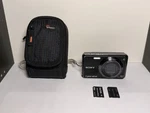 Sony Cyber-shot DSC-W290 12.1MP Camera Black Working Condition. Fixed Price $160.00.