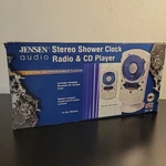 Jensen Audio JCR-700 Stereo Shower Clock Radio Cd Player Vtg Htf String. Fixed Price $69.94.
