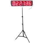 Azoou Large Red Color Led Race Timing Clock Timer With Tripod 5-INCH High. Fixed Price $250.00.