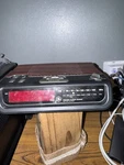 Vintage General Electric Model No. 7-4642A Am/fm Alarm Clock Radio Works. Fixed Price $17.99.