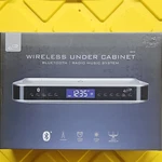 Ilive IKB318S Bluetooth Fm Radio Music System Silver Black Kitchen Timer Light. Fixed Price $55.00.