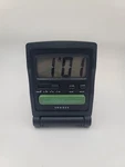 Timex Indiglo Blue Night Light Foldable Travel Digital Alarm Clock Tested- 90S. Fixed Price $38.00.
