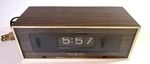 Vintage General Electric Alarm Clock Model 8137-3 Rolling Dial Works. Fixed Price $49.88.