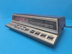 Spartus Model 0108-61 Dual Alarm Am/fm Clock Radio Woodgrain Tested. Fixed Price $36.36.