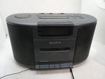 Sony ICF-CS650 Dream Machine Radio Cassette Player Alarm Clock Tested Vintage. Fixed Price $21.99.