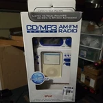 Mark Feldstein Splash Proof CD/MP3 Shower Am/fm Radio Compatible With Ipod. Fixed Price $39.89.