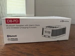 Homtime Bluetooth Speaker And Alarm Clock With Wireless Charging. Fixed Price $24.95.