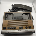Vintage General Electric Am/fm Radio Alarm Clock W/telephone Model 7-4712A. Fixed Price $29.95.