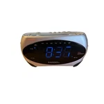 Emerson Smartset Am/fm Dual Alarm Clock Radio Blue Led Display Battery. Fixed Price $7.78.