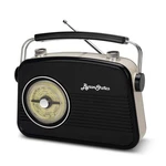 Byronstatics AM66 Portable Fm Radio Vintage Retro Analog Tuner Black. Fixed Price $20.99.