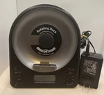 Ihome IA63 Alarm Clock And Motorized Rotating Dock. Black.. Fixed Price $18.00.