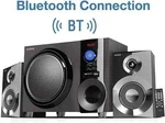 Boytone BT-225FB Powerful Wireless Bluetooth Home Speaker System 60 W, Fm Radio. Fixed Price $67.99.