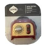 Dashing Fine Gifts Mini Retro Radio Am/fm Pocket Hi-fi Sound Auto Scan. Fixed Price $9.74.