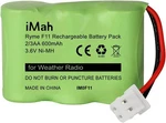 Ryme F11 2/3AA600 3.6V 600MAH Ni-mh Battery Pack, Fits Kaito KA500 KA550 KA600. Fixed Price $17.99.