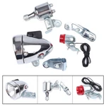 Bike Bicycle Headlight & Taillight Kit Set 6W12V Dynamo Led Chrome. Fixed Price $22.40.