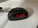 Intertek 3144480 Alarm Clock Black Used. Fixed Price $10.00.