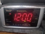 Emerson Research Smart Set Dual Alarm Clock Radio Date Snooze Time Projector. Fixed Price $21.00.