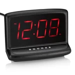Mainstays Black Electric Digital Deep Sleep Alarm Clock With Large 1.4. Fixed Price $15.63.