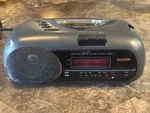 Lenoxx Sound CR-186 Am/fm Digital Clock Radio With Cassette Player Does Work. Fixed Price $24.99.