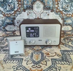 Nexa KR5521A Weather Station Am/fm Radio Alarm Clk. Wireless In/out Thermometers. Fixed Price $37.85.