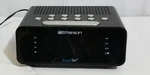 Emerson Smart Set Digital Alarm Clock Radio Model ER100101. Fixed Price $14.95.