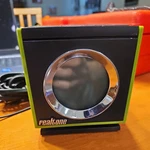 Realtone RT205 Am/fm Alarm Clock Radio Lime Green Avocado Line-in Nwob. Fixed Price $28.00.