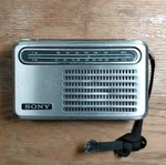 Sony Portable Am Radio #TFM-0100W Works Used Good Condition Antenna 9V. Fixed Price $11.99.