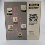 Stanley Lightmaker Home Remote Control System Kit Appliance Modules Timer Lamp. Fixed Price $49.99.