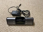 Ihome Model IH16 Ipod Docking Station Alarm Clock Stereo System W/cord Silver. Fixed Price $20.00.