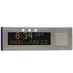 Advanced Network Devices Ipcsl-rwb Large Clock Messaging W/ Speaker. Fixed Price $499.95.