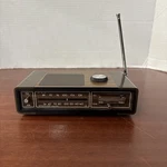 Vintage Westclox Am/fm Radio Model: 80062 ***works. Fixed Price $19.95.