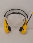Vintage Optimus Sports Yellow Am/fm Radio Headphones Model 12-916A B (tested). Fixed Price $19.97.