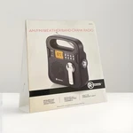 Radioshack Am/fm/weather Band Crank Antenna Led Flashlight (I2) Emergency. Fixed Price $32.21.