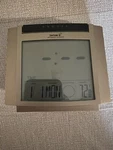 Skyscan Atomic Digital Alarm Clock With Indoor Temperature Display Model 31702. Fixed Price $15.00.