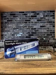 Sharper Image Travelight Alarm Clock Built-in Led Flashlight MI102. Fixed Price $16.24.