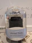 Vintage Radioshack Am/fm Pocket With Wrist Strap 12-467 New Package. Fixed Price $32.00.