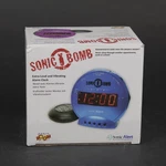 Sonic Bomb Dual Clock With Bed Shaker Pink Alert Vibrating Alarm!. Fixed Price $68.52.