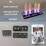 Diy Nixie Clock Kit With Used Tubes IN-8-2 Rgb Backlight Alarm *all Parts*. Fixed Price $89.90.