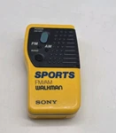 Sony Yellow Sports Am/fm Walkman Radio SRF-8 With Belt Clip Excellent Cond.. Fixed Price $18.88.