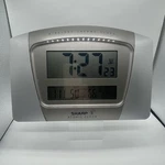 Vintage Huge Sharp Wireless Thermo Atomic Clock Model SPC373 Rare. Fixed Price $21.99.