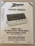 Apr/ 81 Zenith Model R462 Ac Solid State Fm/am Radio Service Manual. Fixed Price $20.00.