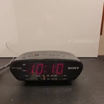 Sony Dream Machine ICF-C211 Fm Alarm Digital Clock Radio Black Works Vtg Retr. Fixed Price $20.00.