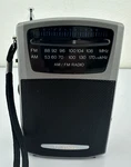 Radio Shack Am/fm Pocket 12-464 Portable News Sports Retro Tested & Works.. Fixed Price $19.99.