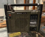 Vintage 1970S Sony Solid State TFM-8100WA Portable Weather Radio Am/fm As Is. Fixed Price $54.16.