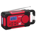 Jensen JEP-750 Am/fm Weather Band Clock Radio 4-WAY Power, Built-in Flashlight. Fixed Price $34.99.
