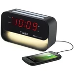 Timex T128B Alarm Clock W/ 24 Hour Set & Forget 0.9" Red Display - Black. Fixed Price $44.99.