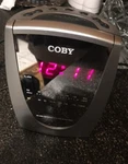 Coby CRA59 Digital Am/fm Alarm Clock Radio. Fixed Price $8.00.