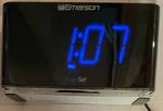 Radio Alarm Clock Emerson Fm Dst Smartset. Fixed Price $14.99.