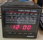 Magnavox Clock Radio D3100 Electronic (tested). Fixed Price $11.99.